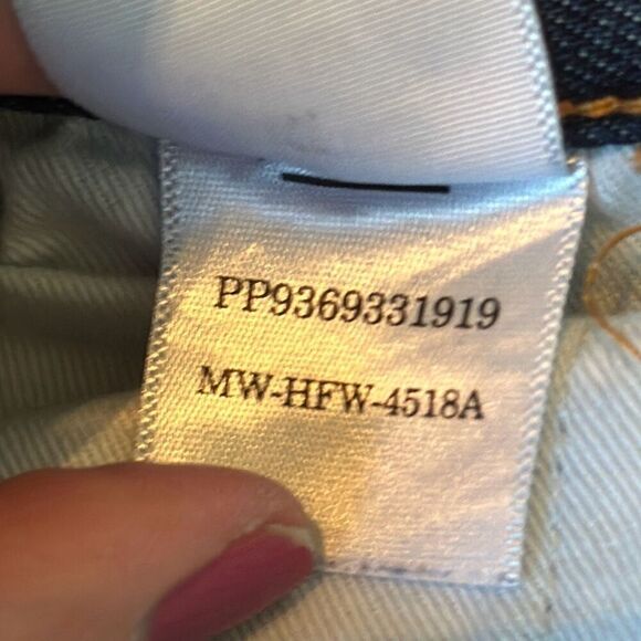 Everlane Uniform Jeans Mens Size 34x30 Blue Athletic Fit Dark Wash - Picture 8 of 8